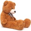 MorisMos Giant Teddy Bear 4ft Stuffed Animal Plush Toy, Chocolate