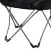 Mainstays Micro Suede Fabric Butterfly Folding Chair, Black