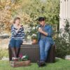 Keter Sumatra 135 Gallon Rattan Style Deck Box
