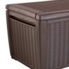 Keter Sumatra 135 Gallon Rattan Style Deck Box