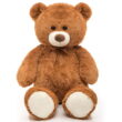 MorisMos Giant Teddy Bear 35.4'' Soft Stuffed Animal Big Bear Plush Toy, Brown