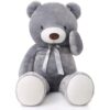 MorisMos Giant Teddy Bear 4ft Stuffed Animal Soft Big Bear Plush Toy, Dark Gray MorisMos Giant Teddy Bear 4ft Stuffed Animal Soft Big Bear Plush Toy, Dark Gray