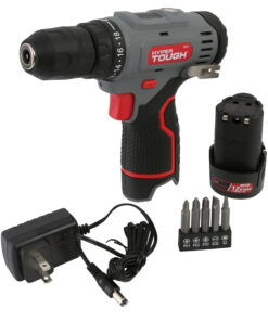 Hyper Tough 12V Max* Lit-Ion Cordless 3/8-inch Drill Driver with 1.5Ah Battery, 99303