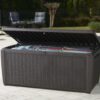 Keter Sumatra 135 Gallon Rattan Style Deck Box