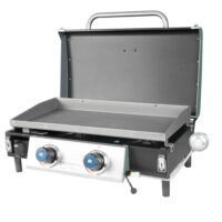 Razor Griddle GGT2131M 25 Inch Portable 2 Burner LP Propane Gas Grill, Steel