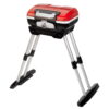 Cuisinart Petit Gourmet Gas Grill With VersaStand - Red - CGG-180
