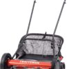Craftsman 1816-18CR 18-Inch 5-Blade Push Reel Lawn Mower with Grass Catcher, Red