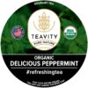 Organic Peppermint Tea Pods for Keurig Compatible Brewers 1 Count (pack of 36))