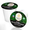 Organic Peppermint Tea Pods for Keurig Compatible Brewers | Brew Peppermint Tea Pods for Hot Tea or Over Ice | Peppermint Tea Pods for k-cup brewing work with kcup machines Tea Pods by Teavity (Organic Peppermint, 1 Count (pack of 36))