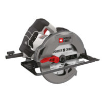 PORTER-CABLE 7-1/4-Inch Circular Saw, Heavy Duty Steel Shoe, 15-Amp (PCE300)