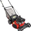 PowerSmart Gas Push Lawn Mower 21 Inch, 170cc 3-in-1 Walk-Behind Lawn mower (DB2321PR)