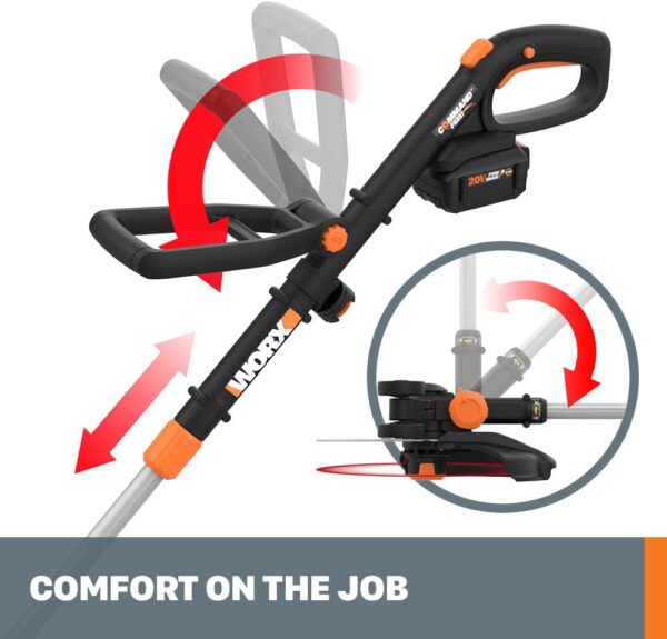 Worx Wg V Power Share Gt Revolution Ah Cordless String