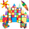 Best Choice Products 110-Piece ic Tiles Set Construction Building Blocks Educational STEM Toy with Case