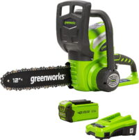 Greenworks 12" 40 V Battery Powered Chainsaw