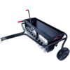 Brinly-Hardy AS2-40BH-G 40 in. Tow-Behind Combination Aerator Spreader with 3-D Steel Tines and Pneumatic Tires