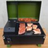 Buffalo Outdoor 808353 Portable Wood Pellet Electric Grill in Green