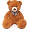 MorisMos Giant Teddy Bear 4ft Stuffed Animal Plush Toy, Chocolate