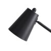 Mainstays 64 inch Black Architect Floor Lamp with LED Bulb, Matte Metal Finish