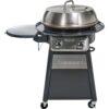 Cuisinart CGG-888 2-Burner Propane Gas 360-Degree Griddle Cooking Center in Gray with Stainless Steel Lid