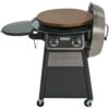 Cuisinart CGG-888 2-Burner Propane Gas 360-Degree Griddle Cooking Center in Gray with Stainless Steel Lid