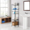 Mainstays 5-Shelf Steel Storage Shelf Unit, Oil Rubbed Bronze Finish