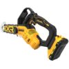 DEWALT DCCS623L1 8 in. 20-Volt Lithium-Ion Pruning Electric Battery Chainsaw Kit with 3Ah Battery and Charger DEWALT DCCS623L1 8 in. 20-Volt Lithium-Ion Pruning Electric Battery Chainsaw Kit with 3Ah Battery and Charger