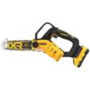 DEWALT DCCS623L1 8 in. 20-Volt Lithium-Ion Pruning Electric Battery Chainsaw Kit with 3Ah Battery and Charger DEWALT DCCS623L1 8 in. 20-Volt Lithium-Ion Pruning Electric Battery Chainsaw Kit with 3Ah Battery and Charger