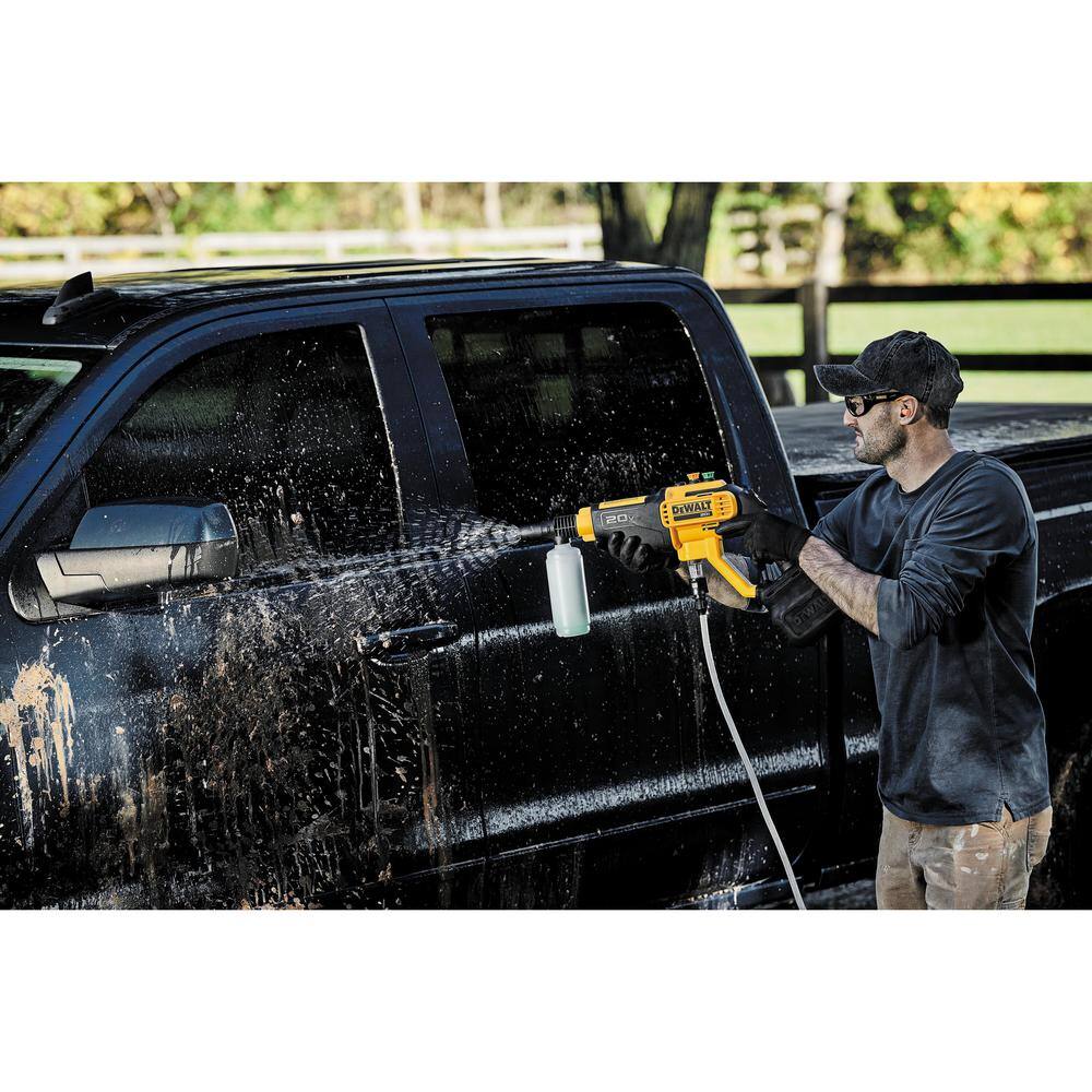 DEWALT DCPW550B 20V MAX 550 PSI 1.0 GPM Cold Water Cordless