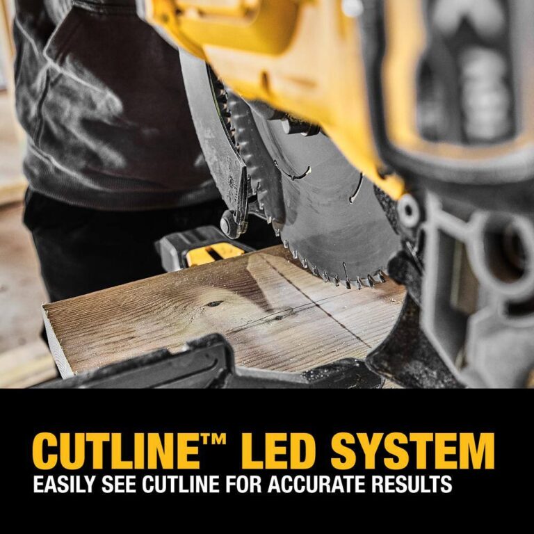 DEWALT DCS781B 60V LithiumIon 12 in. Cordless Sliding Miter Saw (Tool