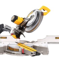 DEWALT DWS780 15 Amp Corded 12 in. Double Bevel Sliding Compound Miter Saw with XPS technology, Blade Wrench and Material Clamp