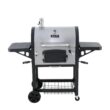 Dyna-Glo DGN486SNC-D Heavy-Duty Large Charcoal Grill in Black and Stainless Steel