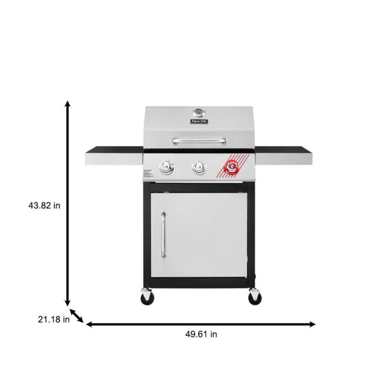 Dyna Glo Dgf Crp D Burner Propane Gas Grill In Stainless Steel With Trivantage