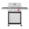 Dyna-Glo DGF371CRP-D 3-Burner Propane Gas Grill in Stainless Steel with TriVantage Multifunctional Cooking System