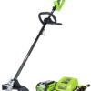 Greenworks 40 Volt 14 inch Attachment Capable String Trimmer with 2.0 Ah Battery and Charger, 2100702