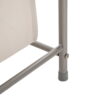 Mainstays 2 Shelves 10 lb Capacity Steel Storage Shelf Unit with Hamper, Satin Nickel Finish