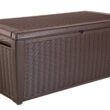 Keter Sumatra 135 Gallon Rattan Style Deck Box