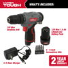 Hyper Tough 12V Max* Lit-Ion Cordless 3/8-inch Drill Driver with 1.5Ah Battery, 99303