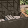 Suncast Resin 99-Gallon Deck Box - Mocha Brown - DBW9200