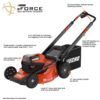 ECHO DLM-2100BT eFORCE 56V 21 in. Cordless Battery Walk Behind Push Lawn Mower (Tool Only) ECHO DLM-2100BT eFORCE 56V 21 in. Cordless Battery Walk Behind Push Lawn Mower (Tool Only)
