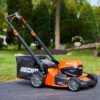 ECHO DLM-2100SPBT eFORCE 56-Volt 21 in. Cordless Battery Walk Behind Self-Propelled Lawn Mower (Tool Only) ECHO DLM-2100SPBT eFORCE 56-Volt 21 in. Cordless Battery Walk Behind Self-Propelled Lawn Mower (Tool Only)