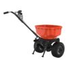 ECHO RB-85W 85 lbs. Capacity Winter Stainless Steel Pro Broadcast Spreader for Rock Salt and Ice Melt with Hopper Grate and Cover