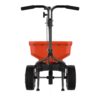 ECHO RB-85W 85 lbs. Capacity Winter Stainless Steel Pro Broadcast Spreader for Rock Salt and Ice Melt with Hopper Grate and Cover