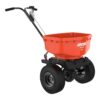 ECHO RB-85W 85 lbs. Capacity Winter Stainless Steel Pro Broadcast Spreader for Rock Salt and Ice Melt with Hopper Grate and Cover