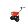 ECHO RB-85W 85 lbs. Capacity Winter Stainless Steel Pro Broadcast Spreader for Rock Salt and Ice Melt with Hopper Grate and Cover