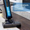 ECOWELL P03 Lulu QuickClean Cordless Bagless Wet/Dry Self Cleaning Vacuum Cleaner and Mop for Hard Floors and Rugs