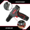 Hyper Tough 12V Max* Lit-Ion Cordless 3/8-inch Drill Driver with 1.5Ah Battery, 99303