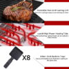 CUSIMAX Raclette Grill Electric Grill Table Portable 2 in 1 Korean BBQ Grill Indoor & Cheese Raclette, Reversible Non-stick plate, Crepe Maker with Adjustable temperature control and 8 Paddles