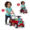 Radio Flyer, Busy Buggy, Ride-on and Push Walker, Red
