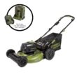 Green Machine GMPM6200 62V Cordless 3-in-1 High Wheel Push Walk Behind Mower, Brushless 22 In. Cutting Width with 4Ah Battery and Rapid Charger