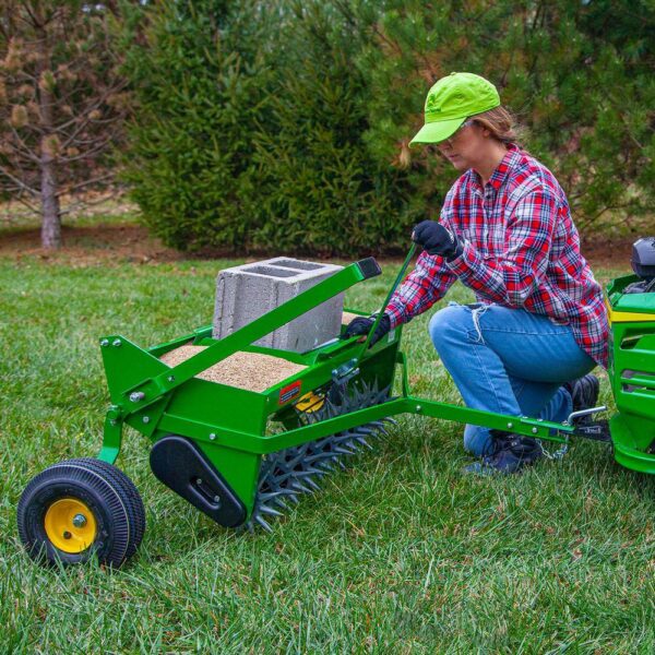 John Deere As Jd In Tow Behind Combination Aerator Spreader